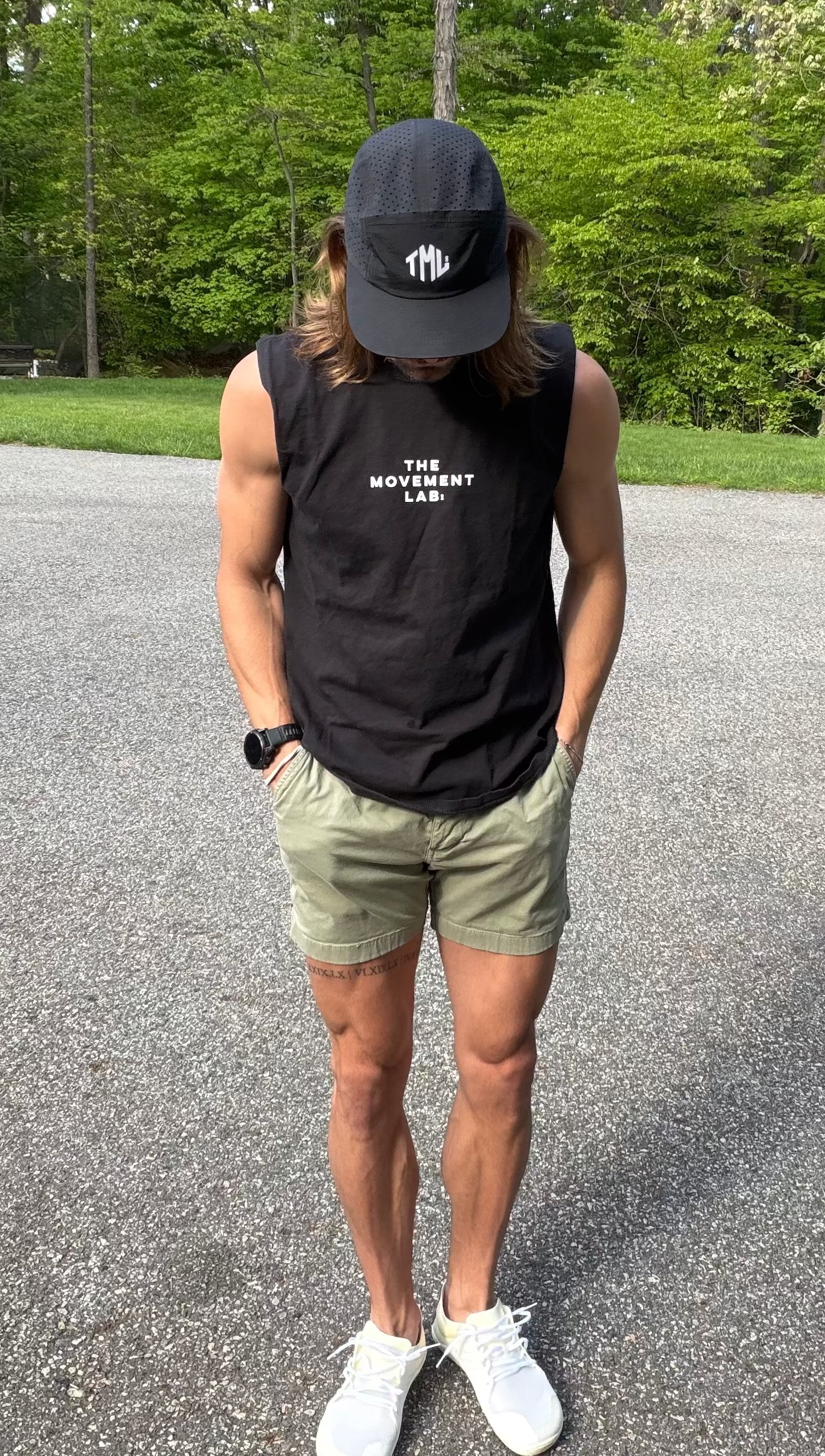 THE MOVEMENT LAB 8 SLEEVELESS TEE